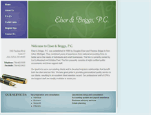 Tablet Screenshot of elserandbriggs.com